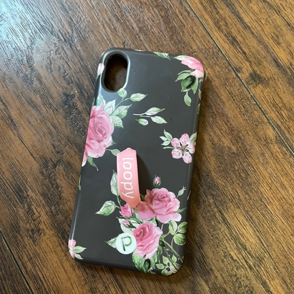 iPhone X loopy case- floral print